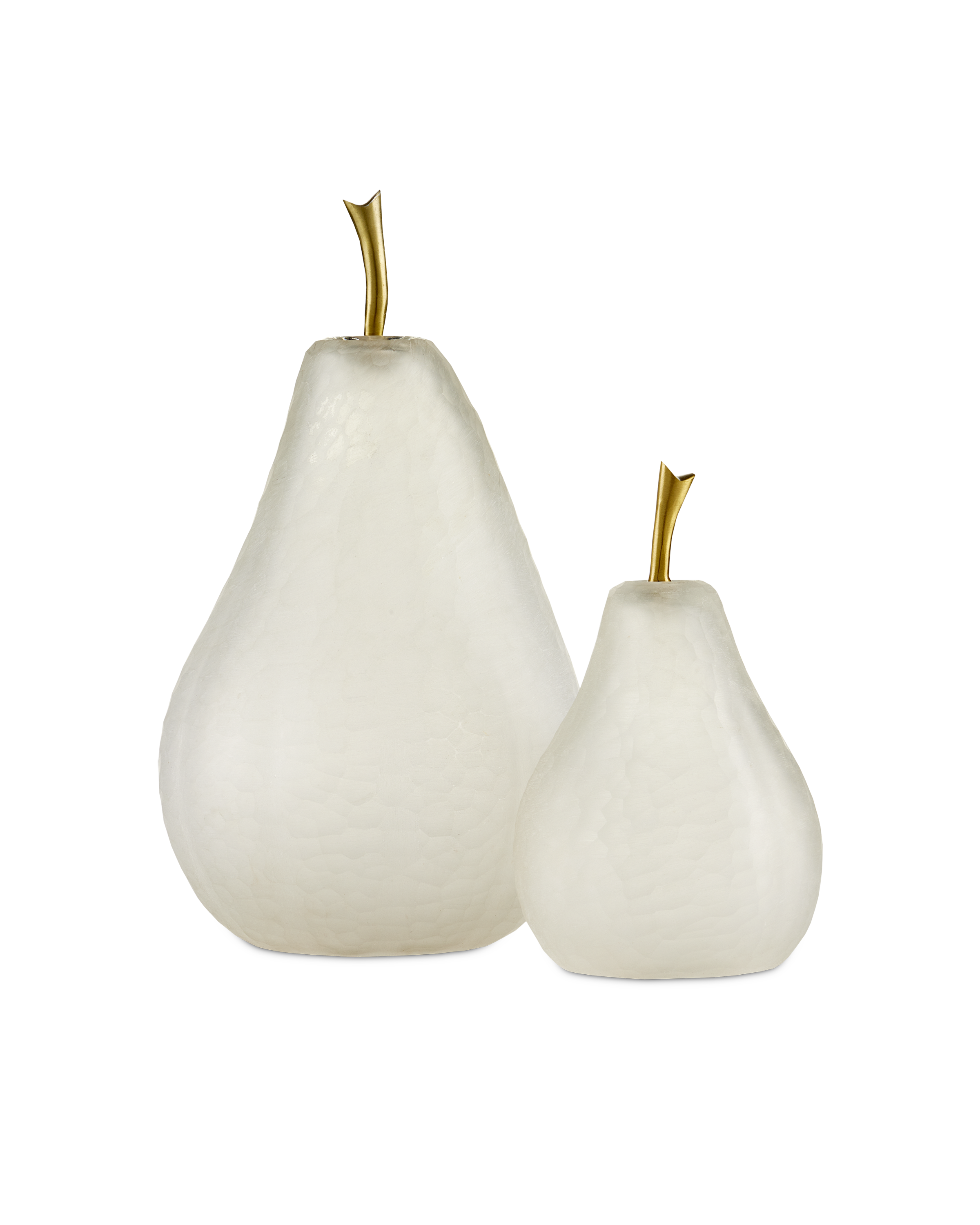 Glass Pear (set of 2)