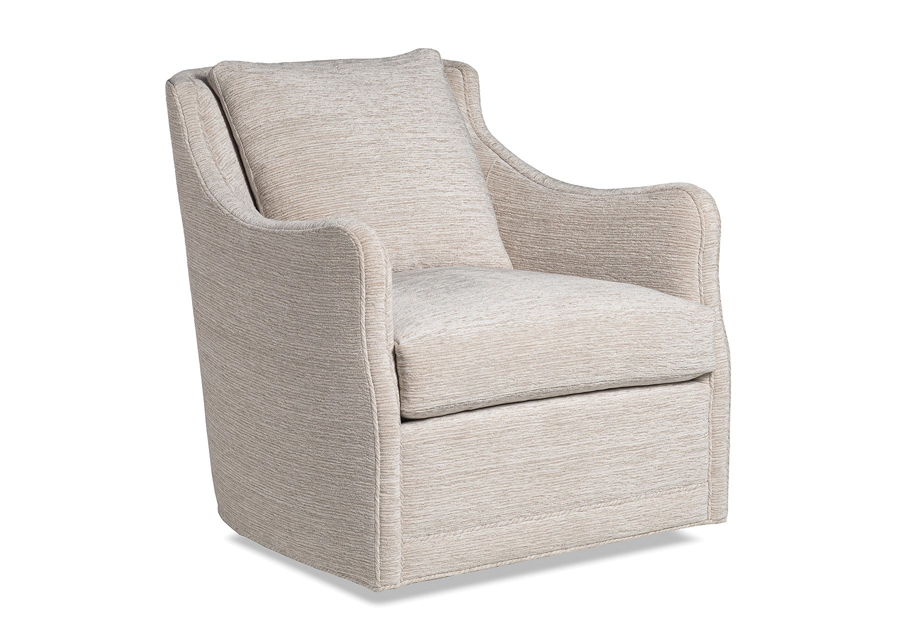 Craven Sculpted Arm Swivel Chair