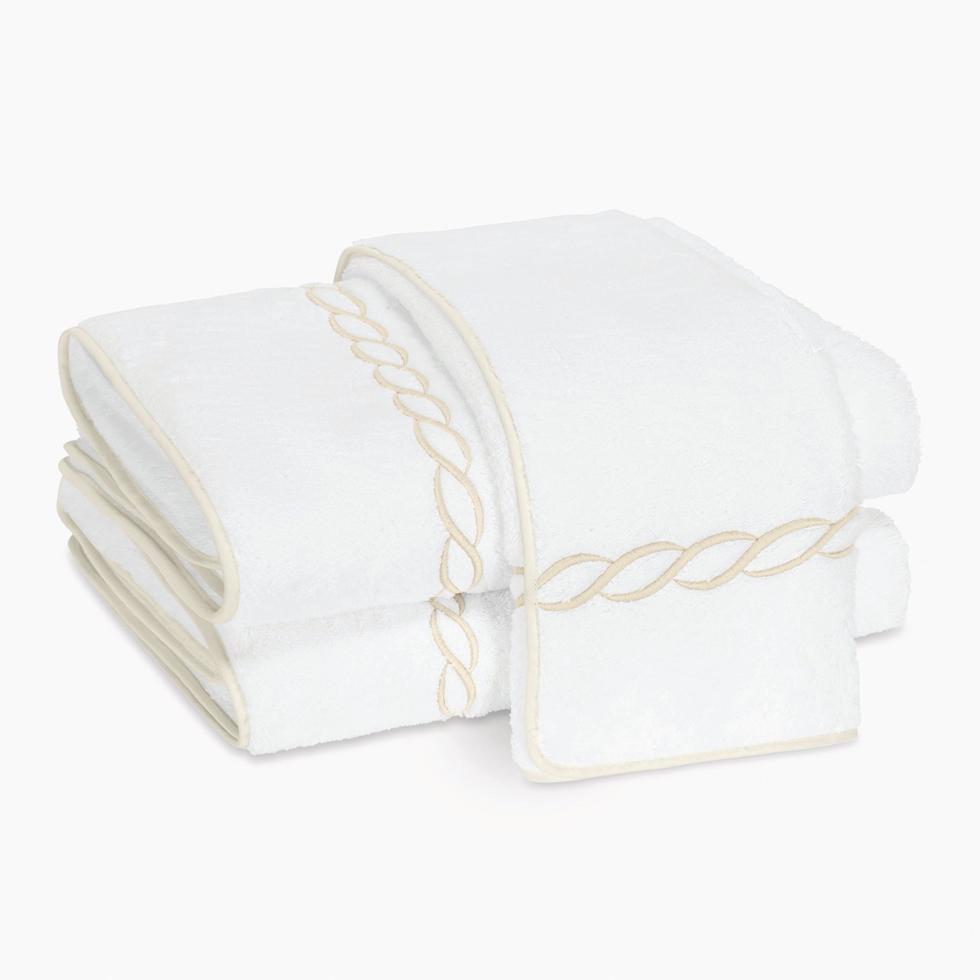 Classic Chain Serviettes par Matouk