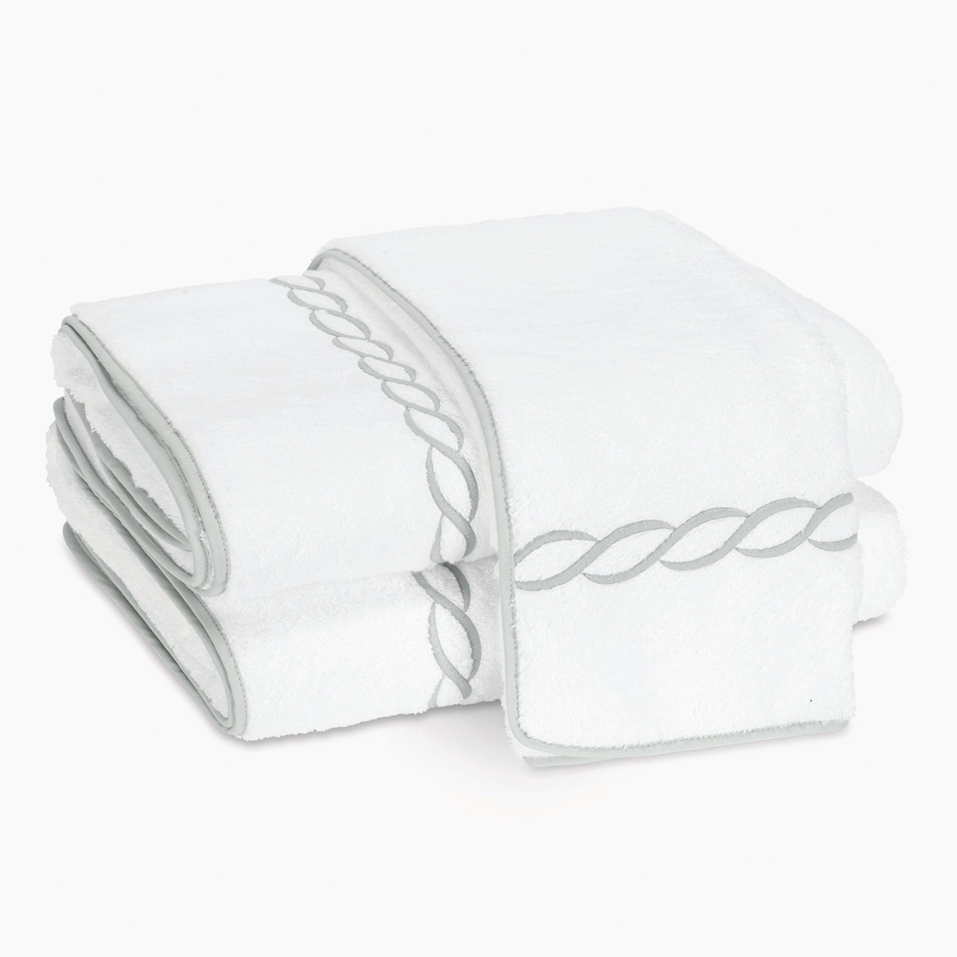 Classic Chain Serviettes par Matouk