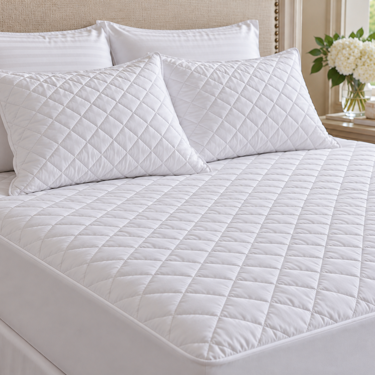 Diamond Protège-Matelas Matelassé