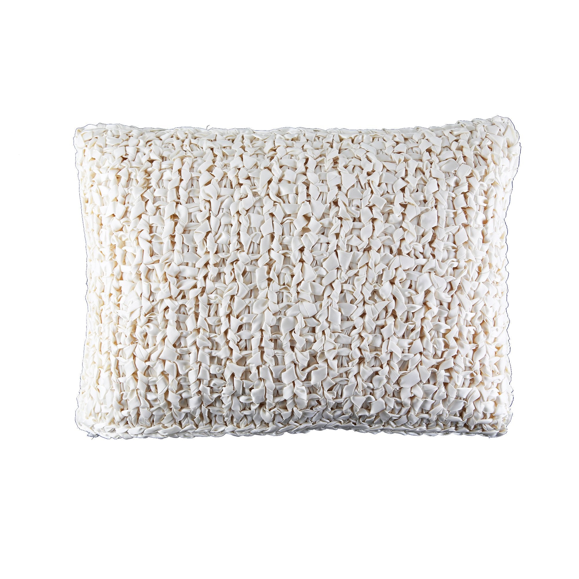Ribbon Knit Decorative Cushion