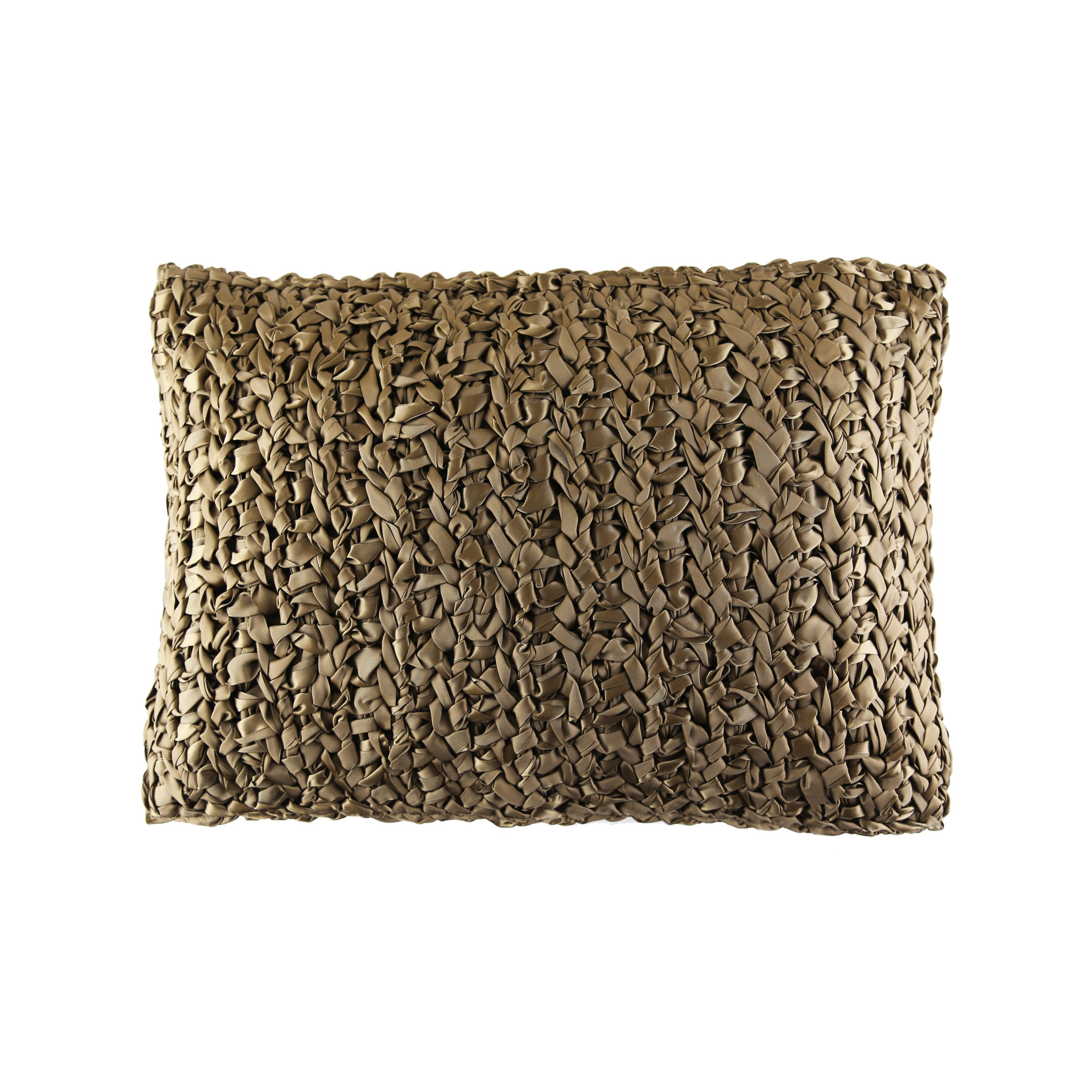 Ribbon Knit Decorative Cushion