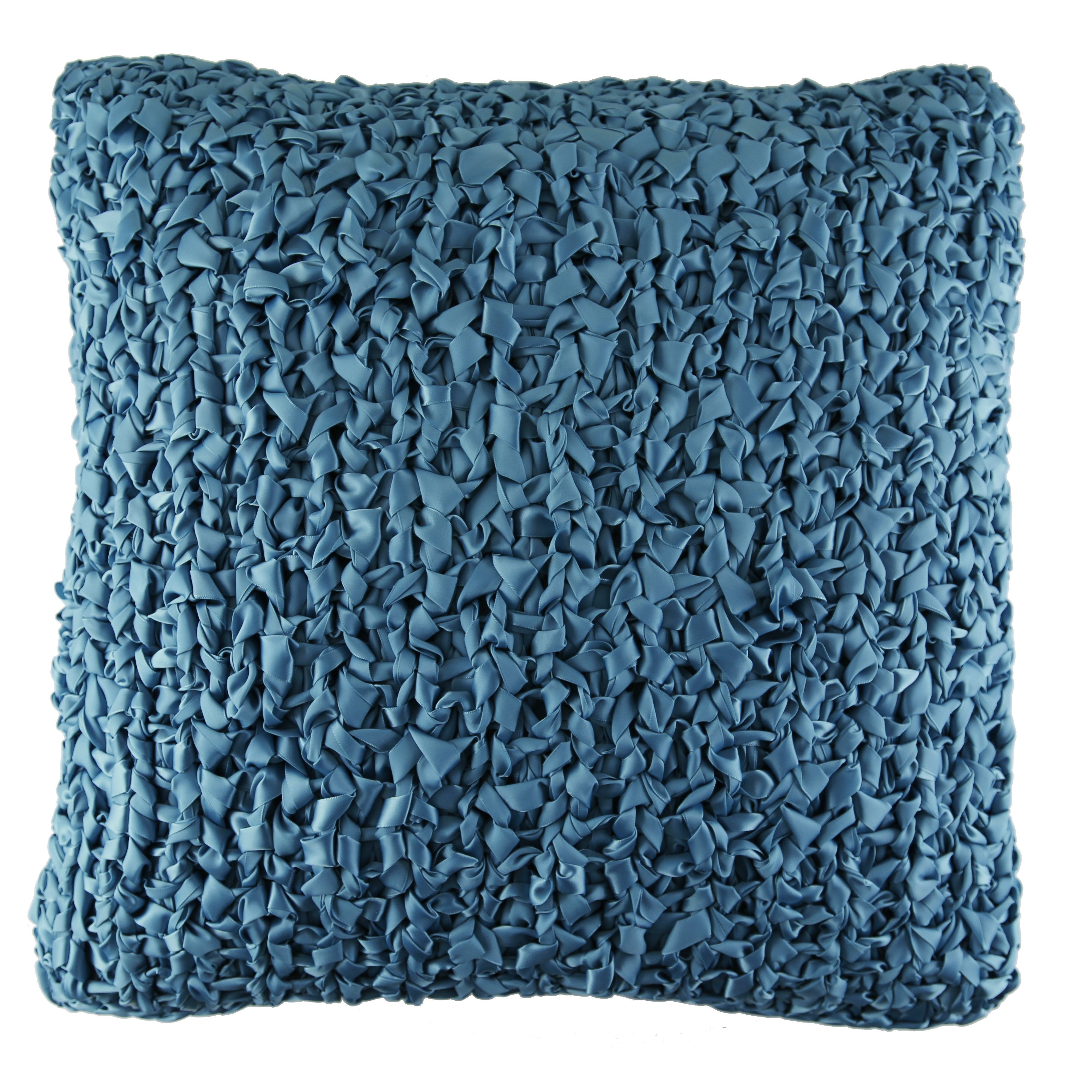 Ribbon Knit Decorative Cushion