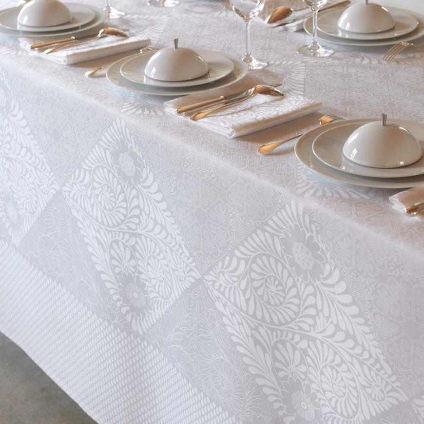 Bosphore Blanc par Jacquard Français