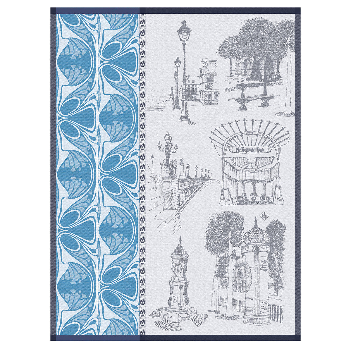 Carnet de Paris Tea Towel