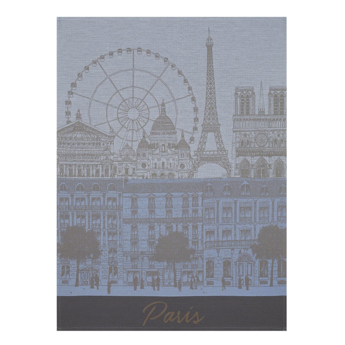Paris Panorama Paris Tea Towel