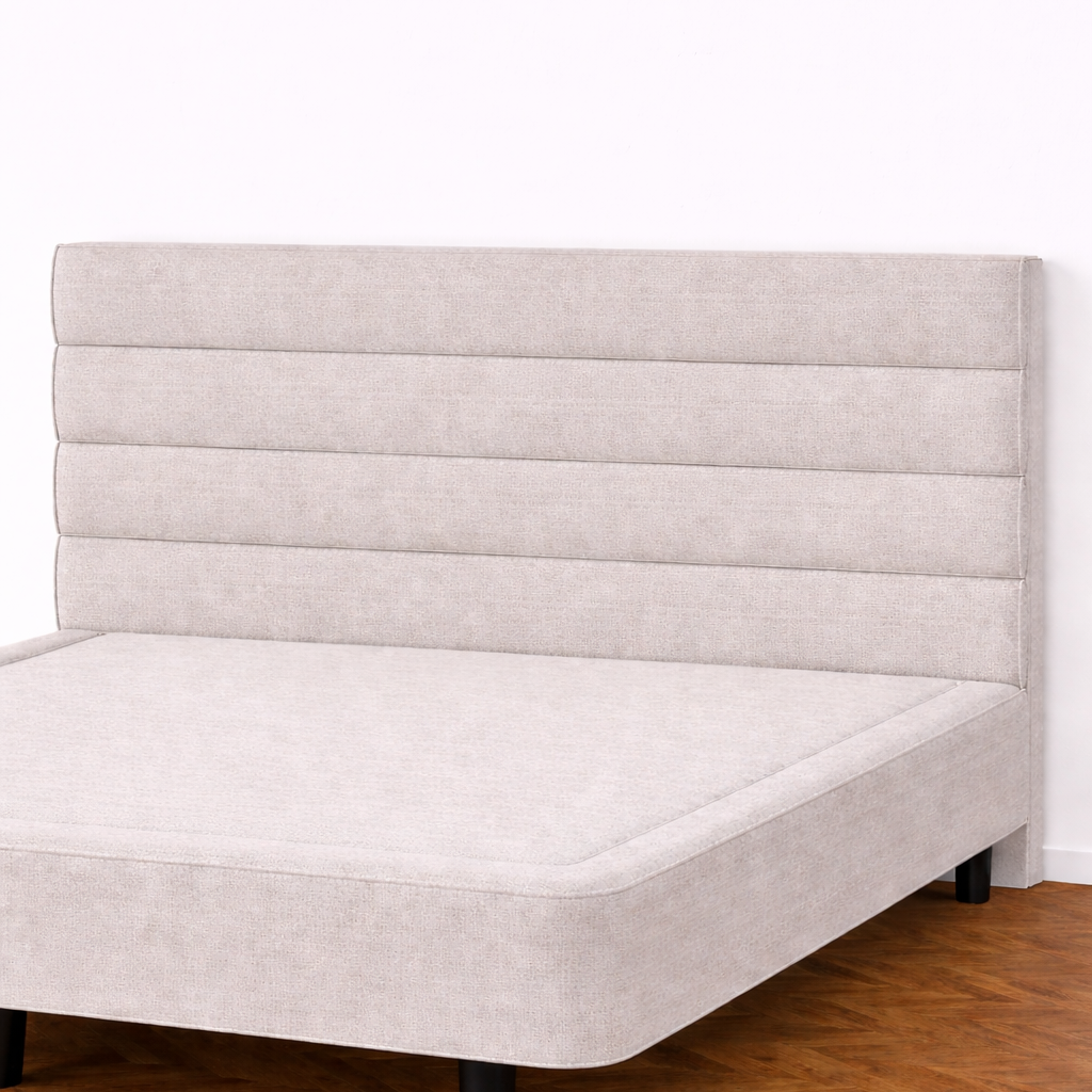 Triton Headboard and Deluxe Divan by Vispring