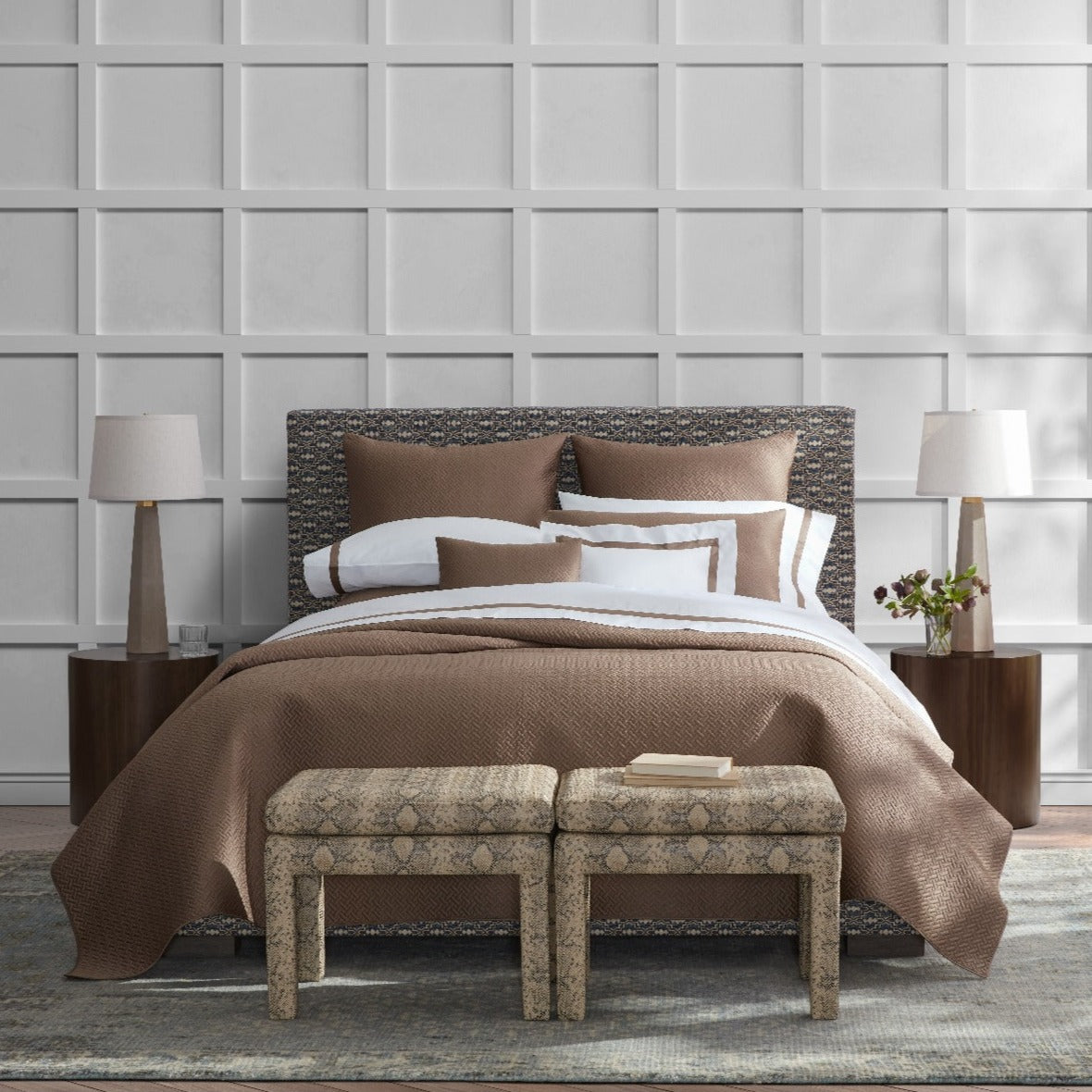 Basketweave Quilt by Matouk