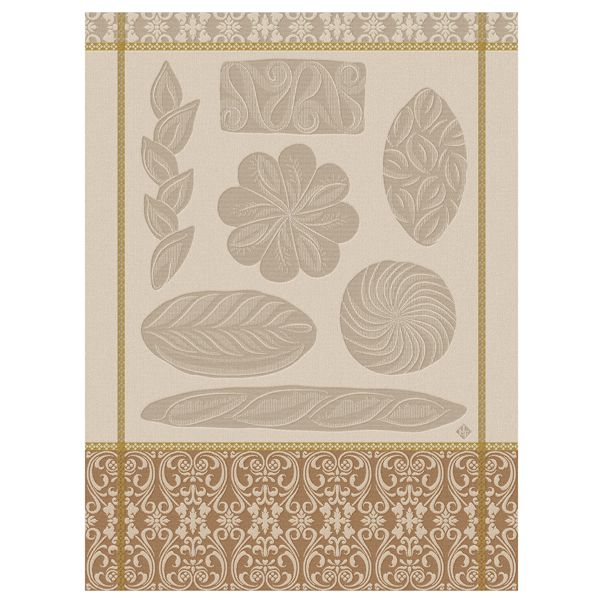 Ronde des Pains Tea Towel