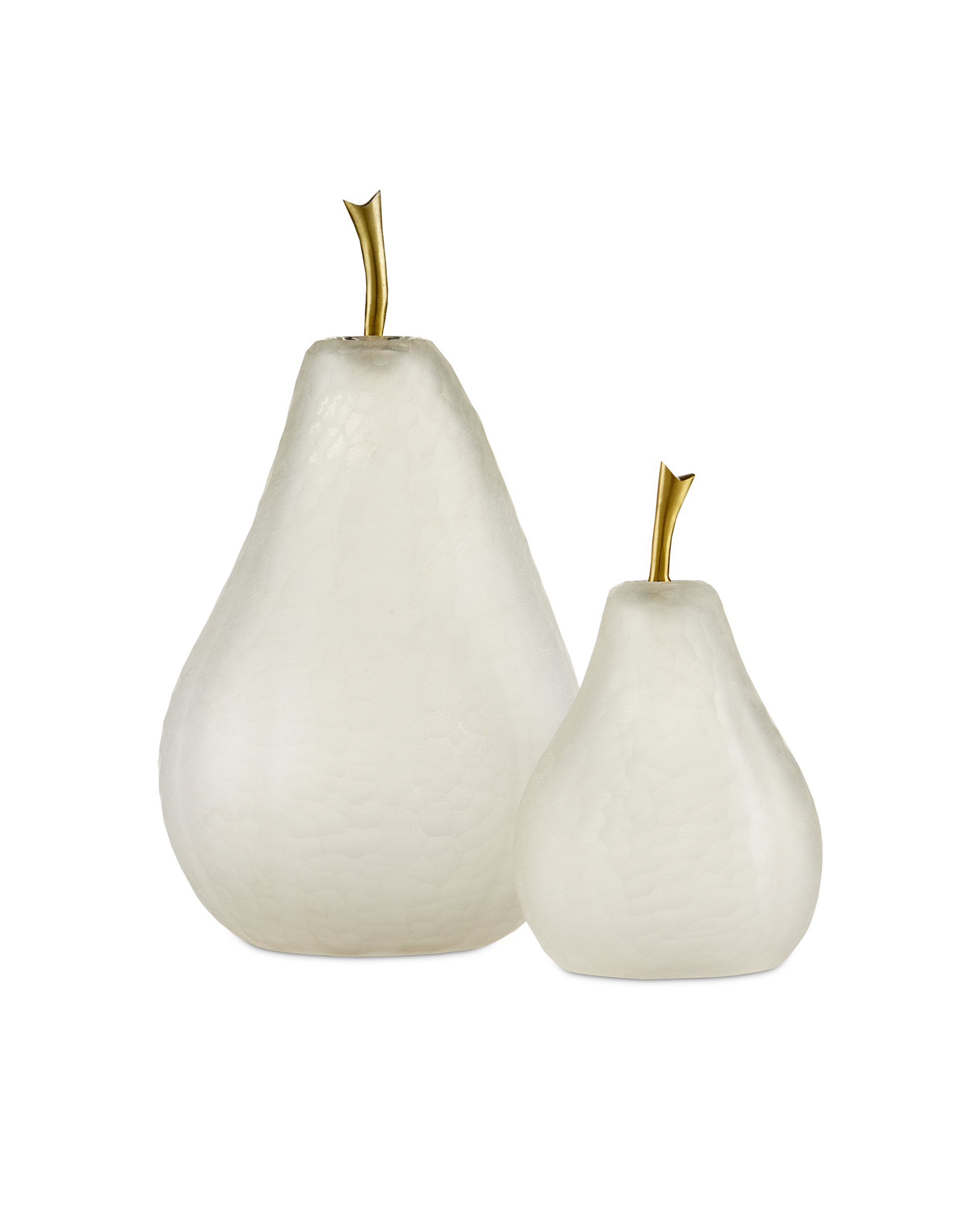 Glass Pear (set of 2)