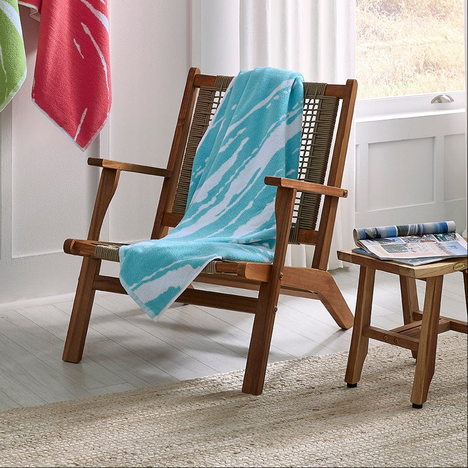 Serviette de Plage Sampieri Bleu