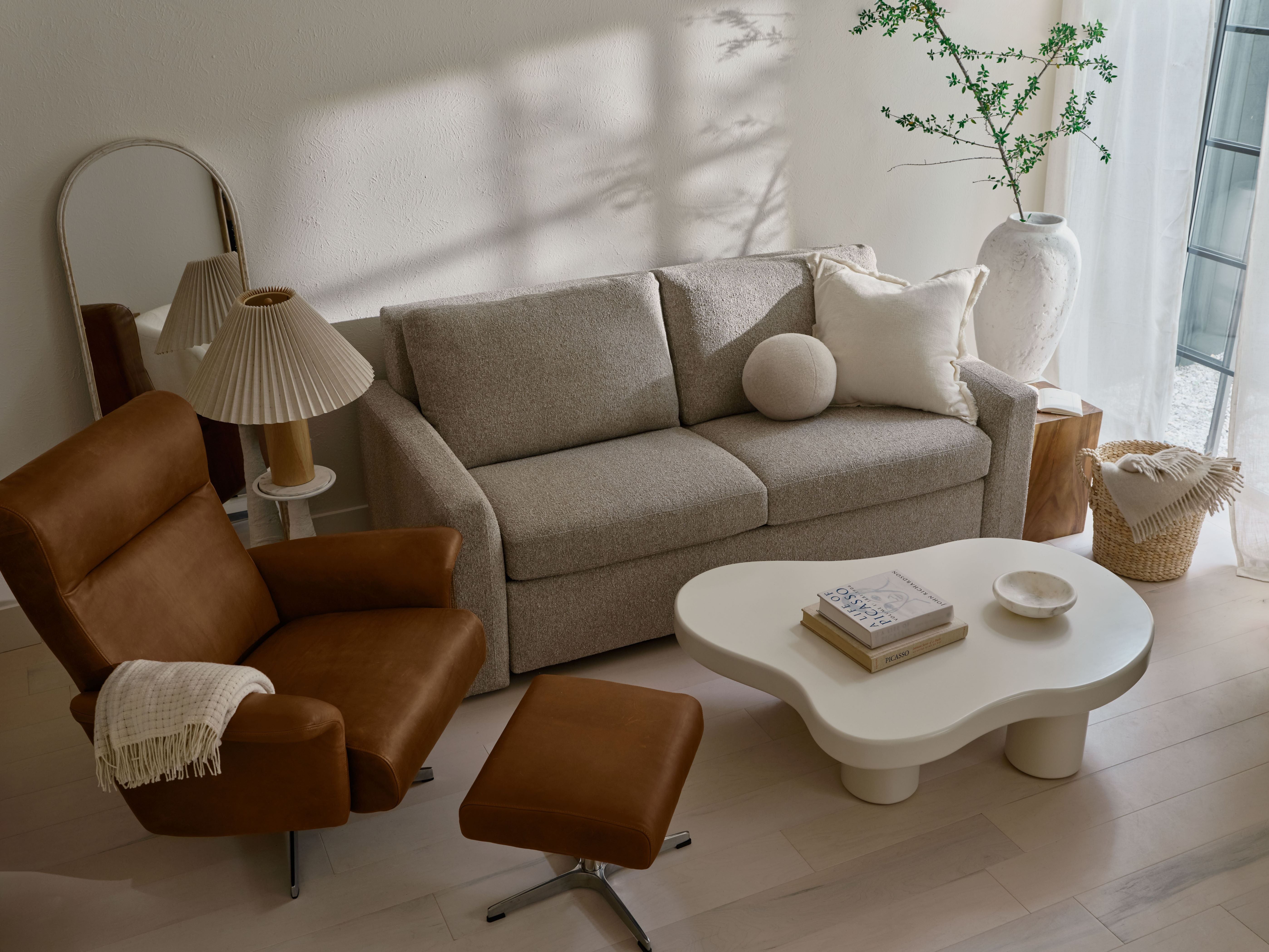 Clara Sleeper Sofa by American Leather