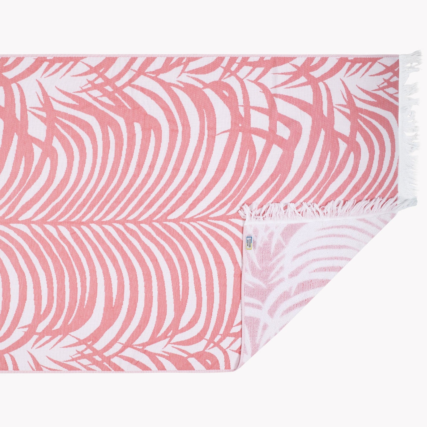 Serviette de Plage Zebra Palm Flamant Rose