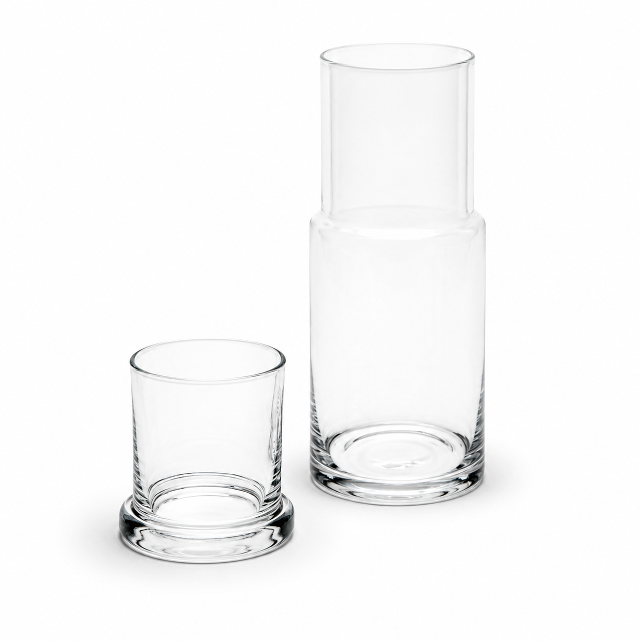 Faro Carafe and Glass