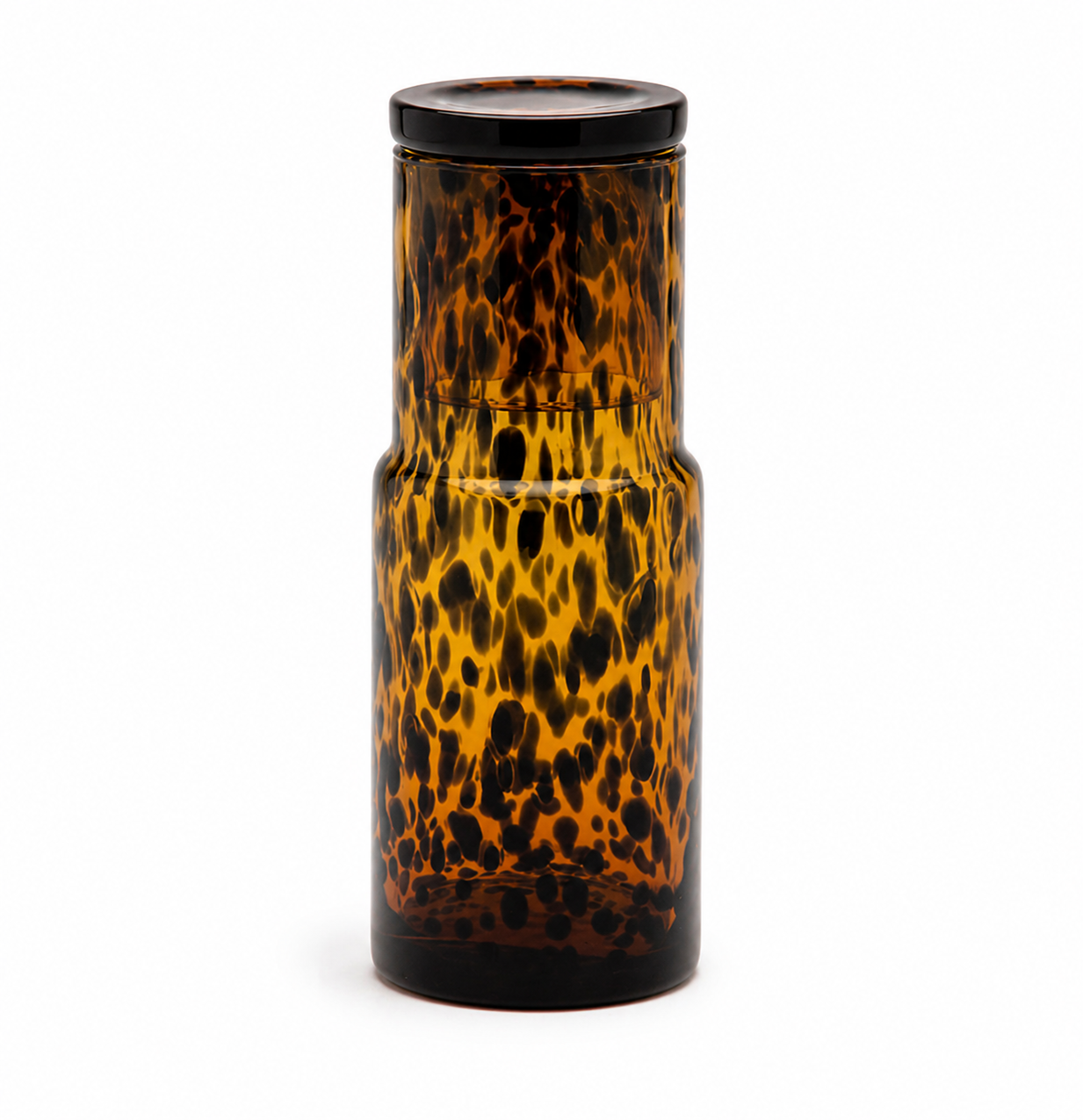 Faro Tortoise Carafe and Glass