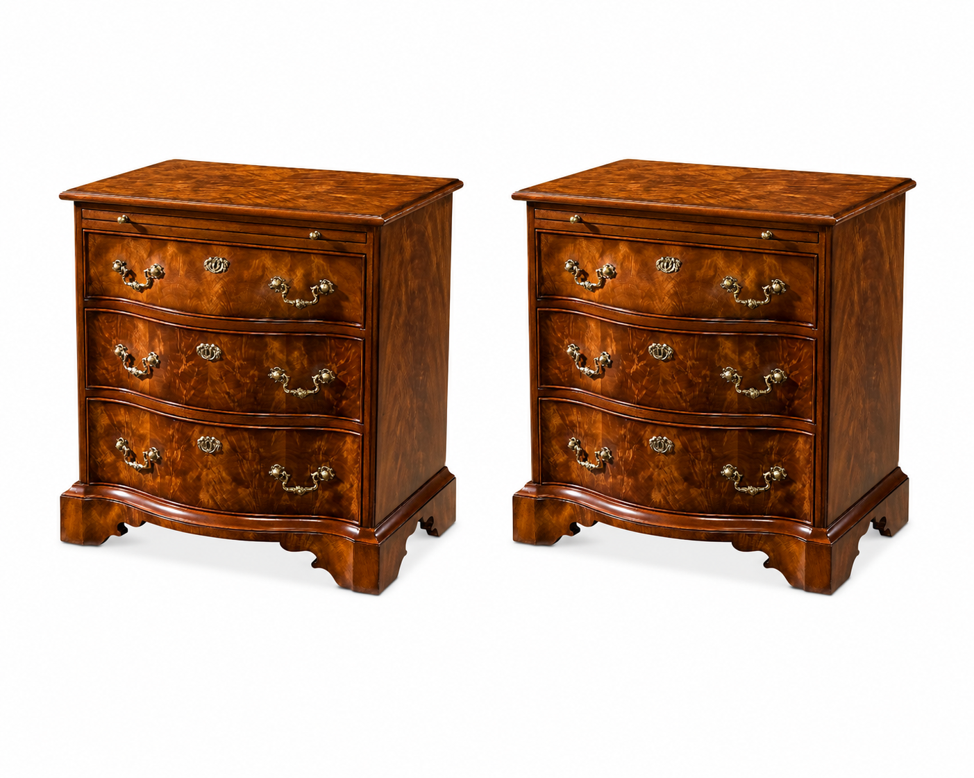 Ensemble de 2 Tables de Nuit India Silk par Althorp