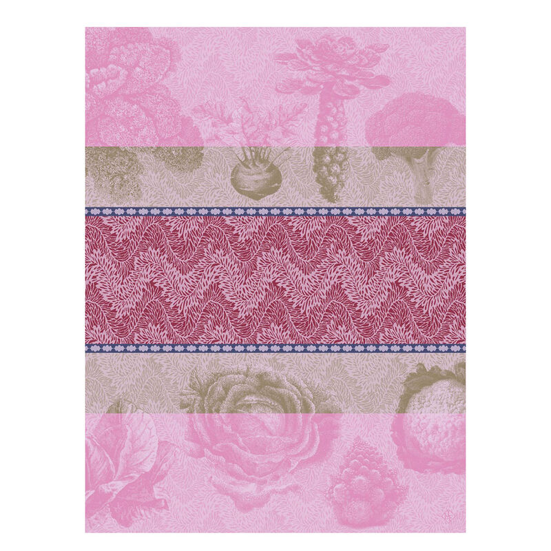 Jardins des Choux Tea Towel